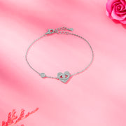 Heart of Protection Combo 925 Silver Bracelet For Woman