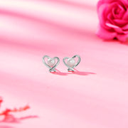 Heart of Pearl 925 Silver Earring For Woman