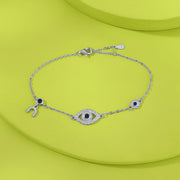 Protective Gleam 
Flexible Silver Bracelet