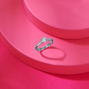 Twinkle Spark Classic Silver Ring