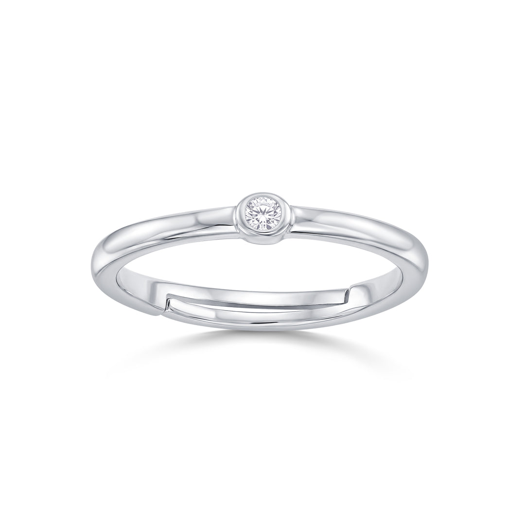 Everyday Spark Casual Silver Ring