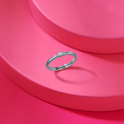 Everyday Spark Casual Silver Ring