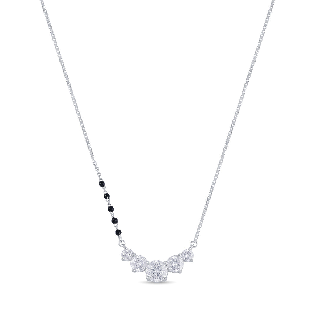 Spark Statement Silver Mangalsutra