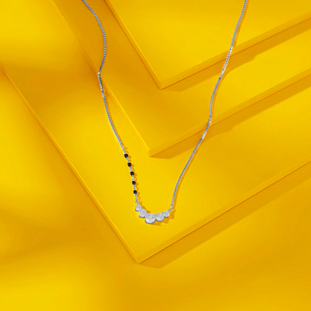 Spark Statement Silver Mangalsutra