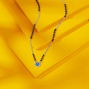 Nazar Amulet Silver Mangalsutra