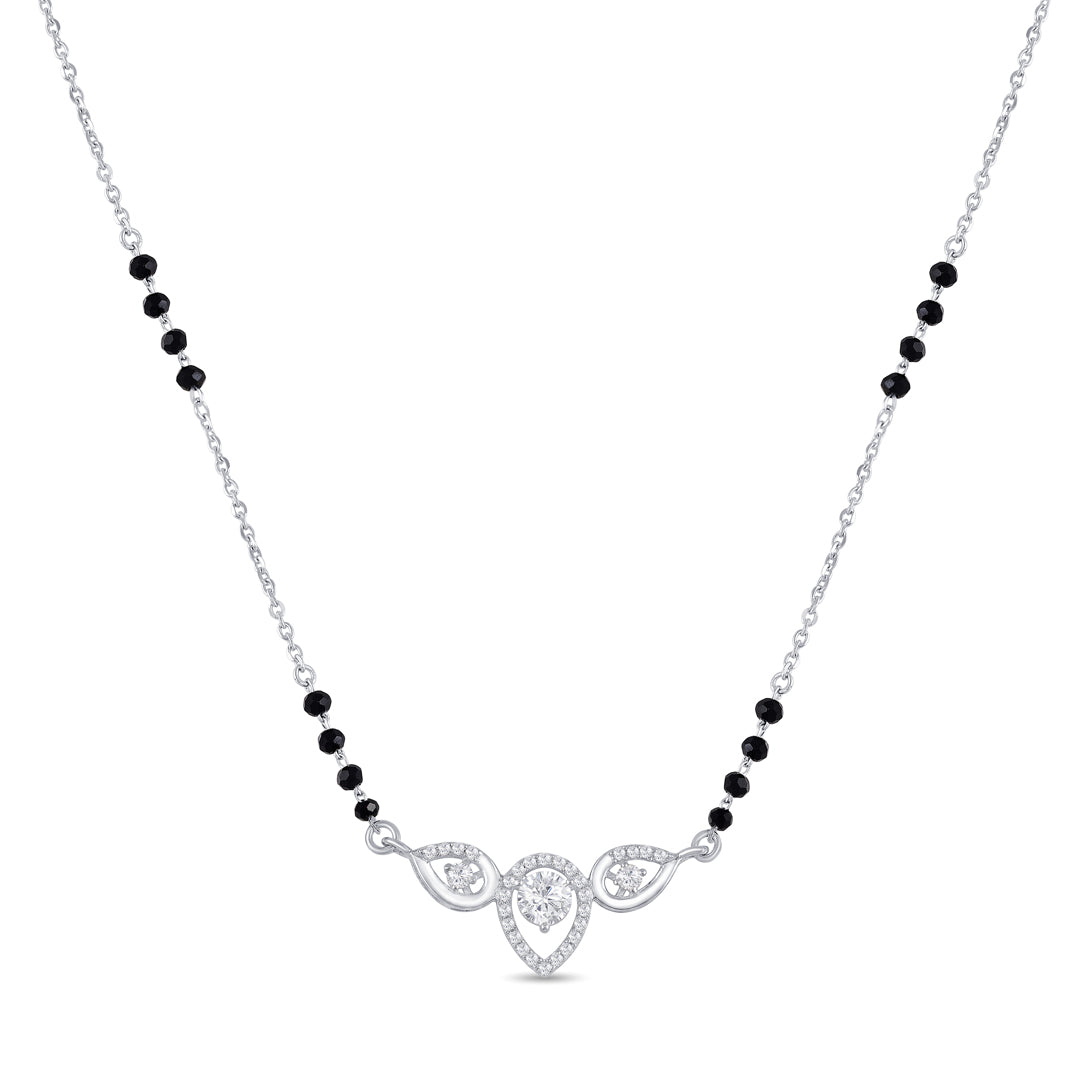 Eternal Union Silver Mangalsutra