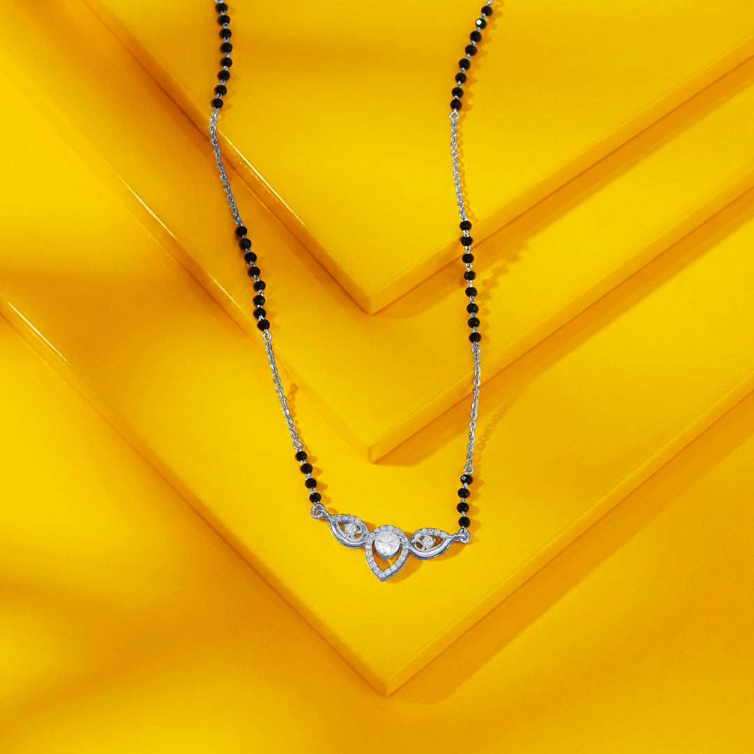 Eternal Union Silver Mangalsutra