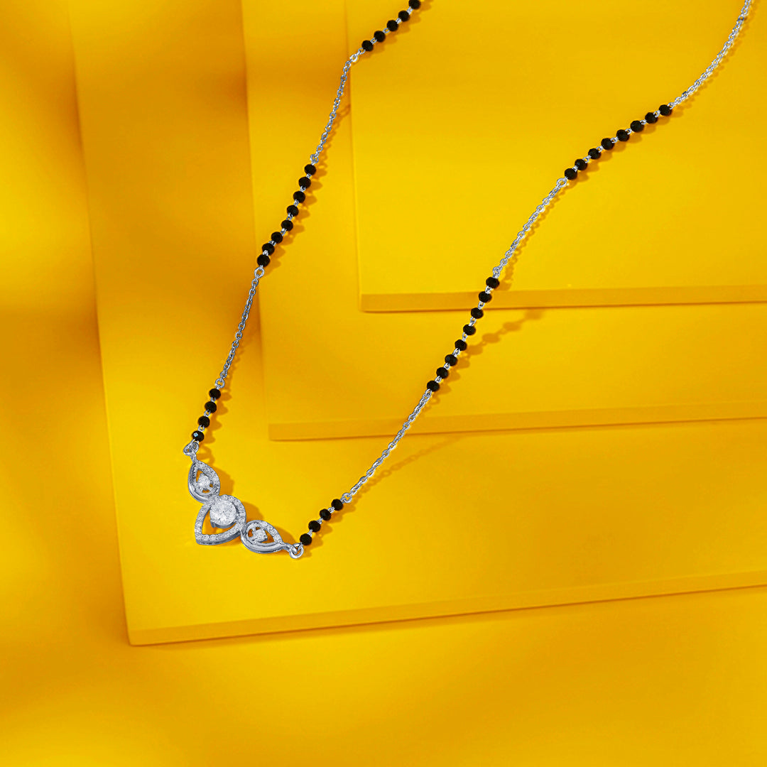 Eternal Union Silver Mangalsutra