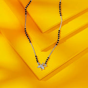 Butterfly Grace Silver Mangalsutra
