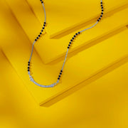 Modern Muse Silver Mangalsutra