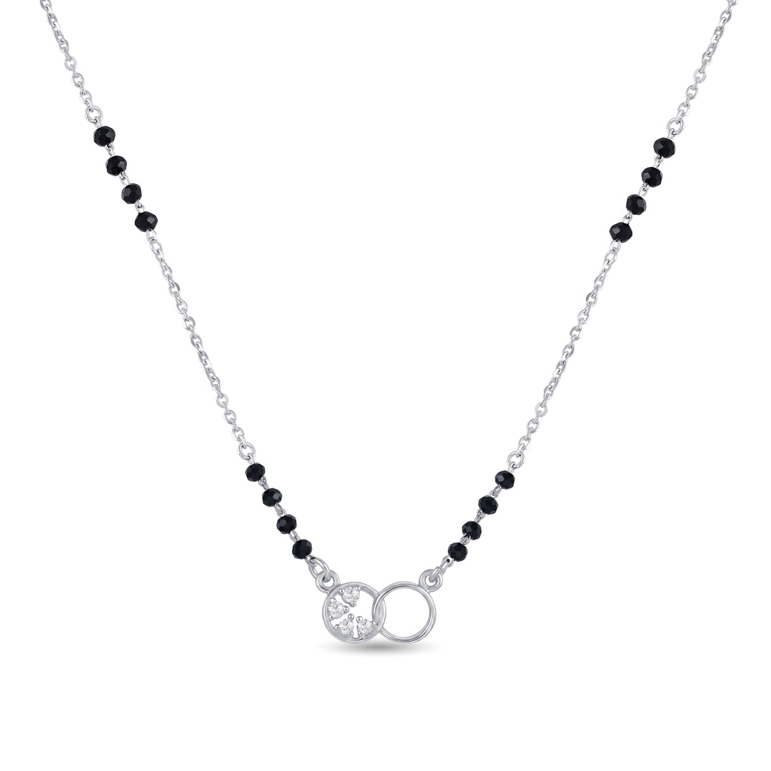 Forever Linked Silver Mangalsutra