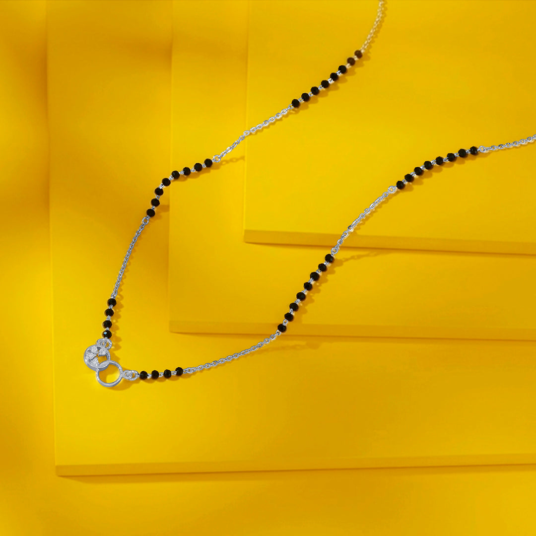 Forever Linked Silver Mangalsutra
