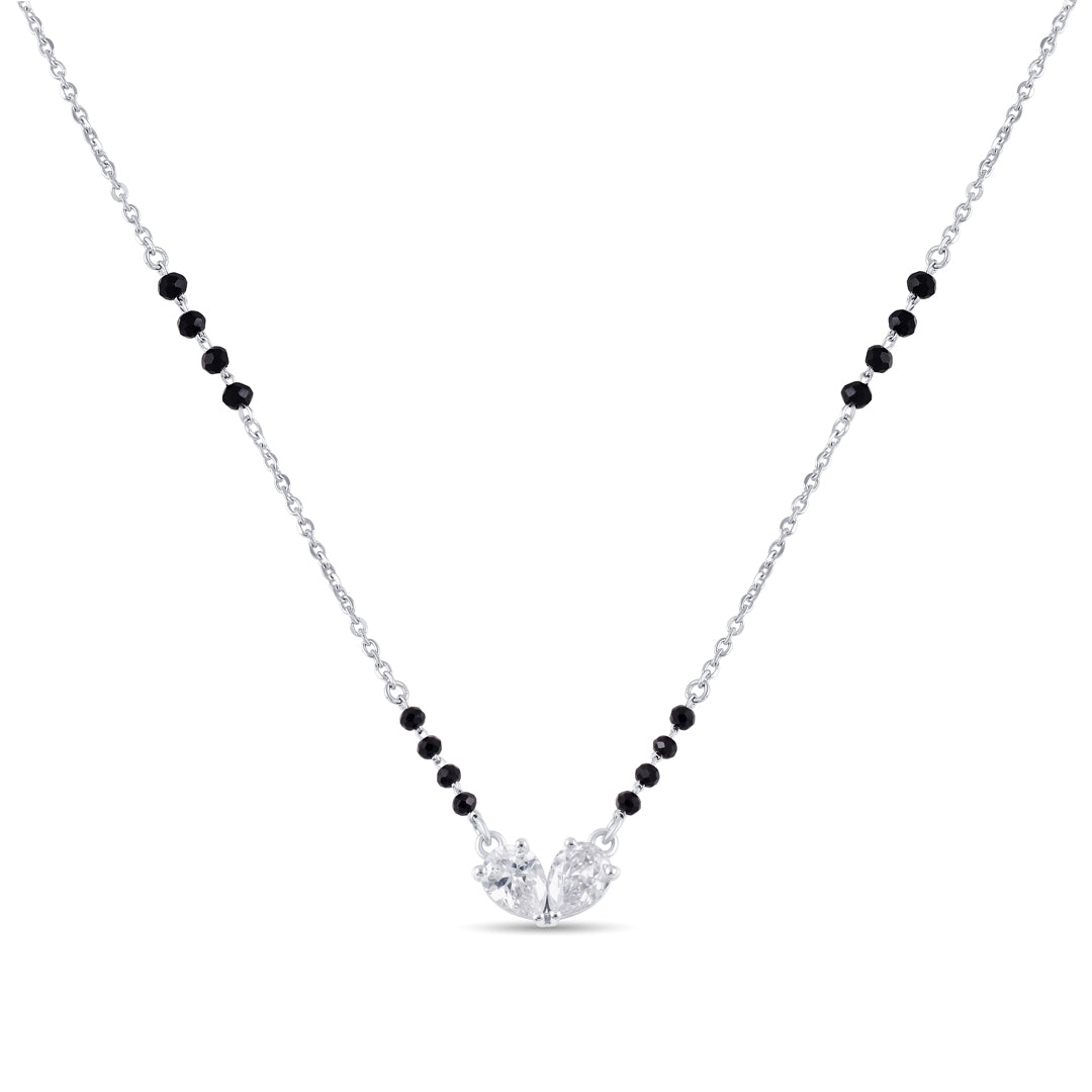 Evermore Love Silver Mangalsutra