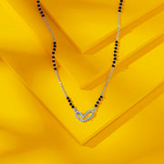 Heartbound Silver Mangalsutra