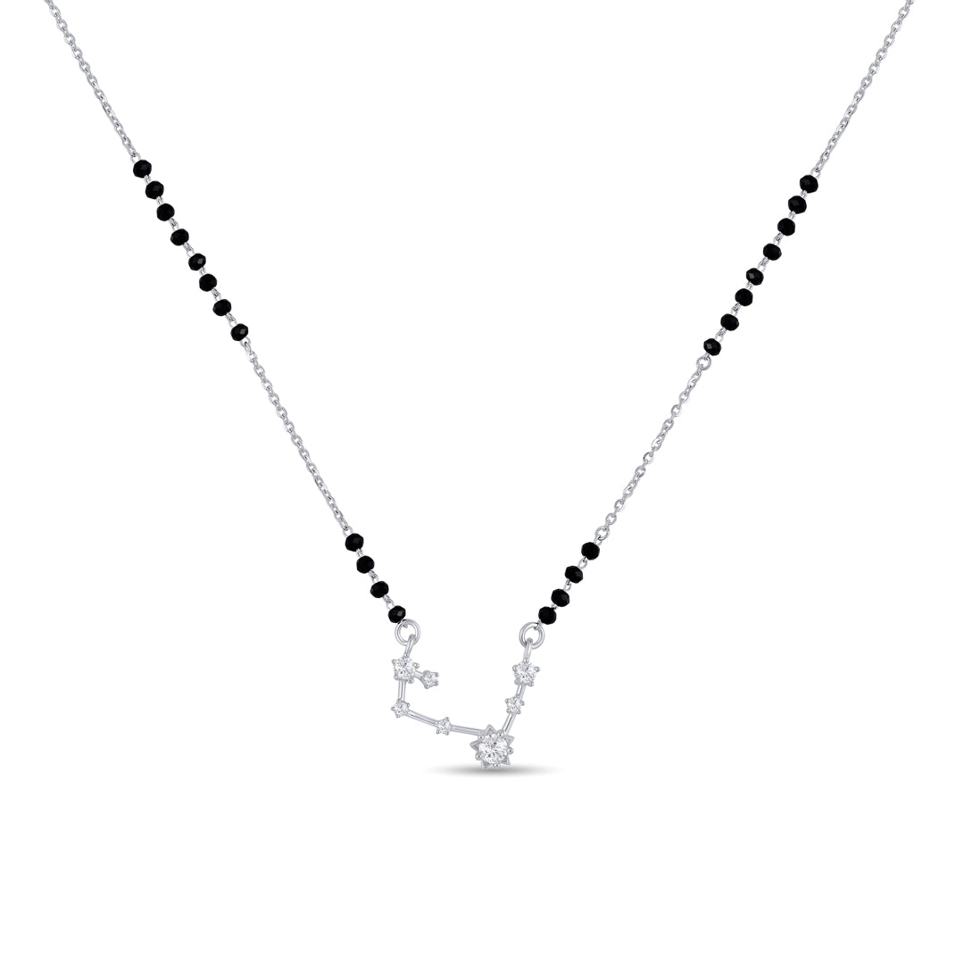 Star Constellation Silver Mangalsutra