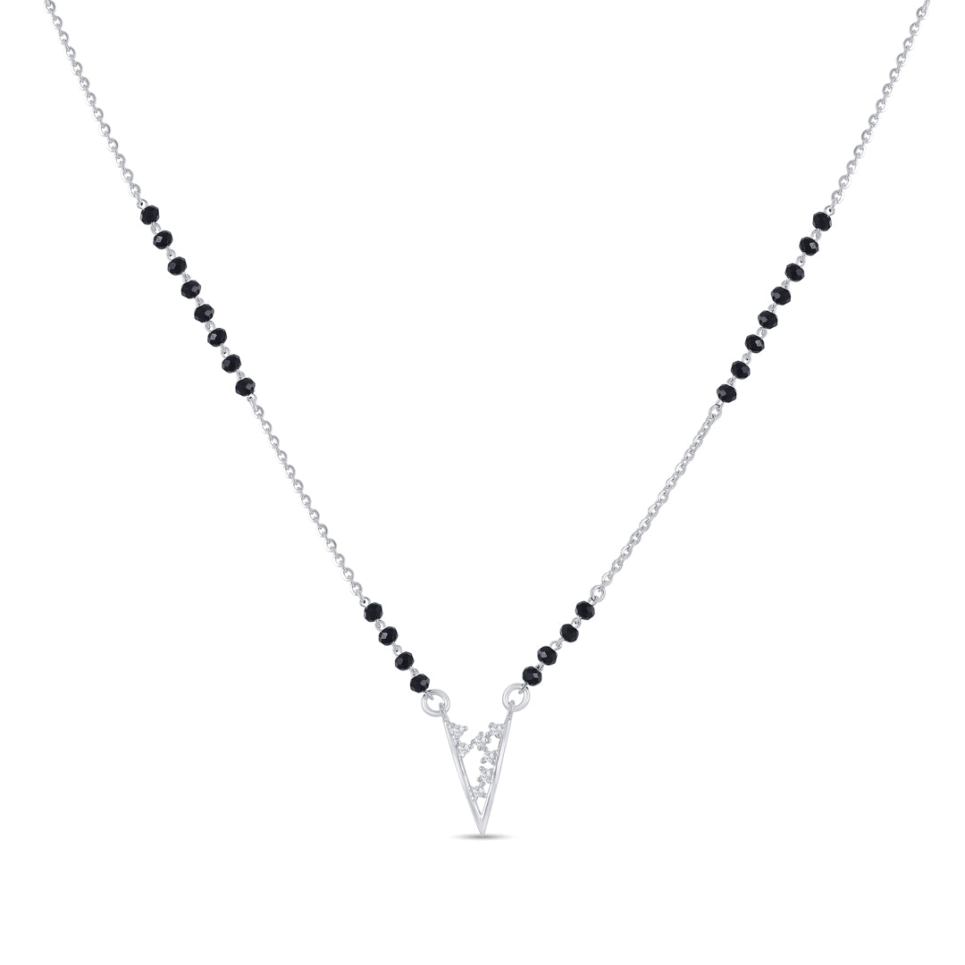Spark Vision Silver Mangalsutra