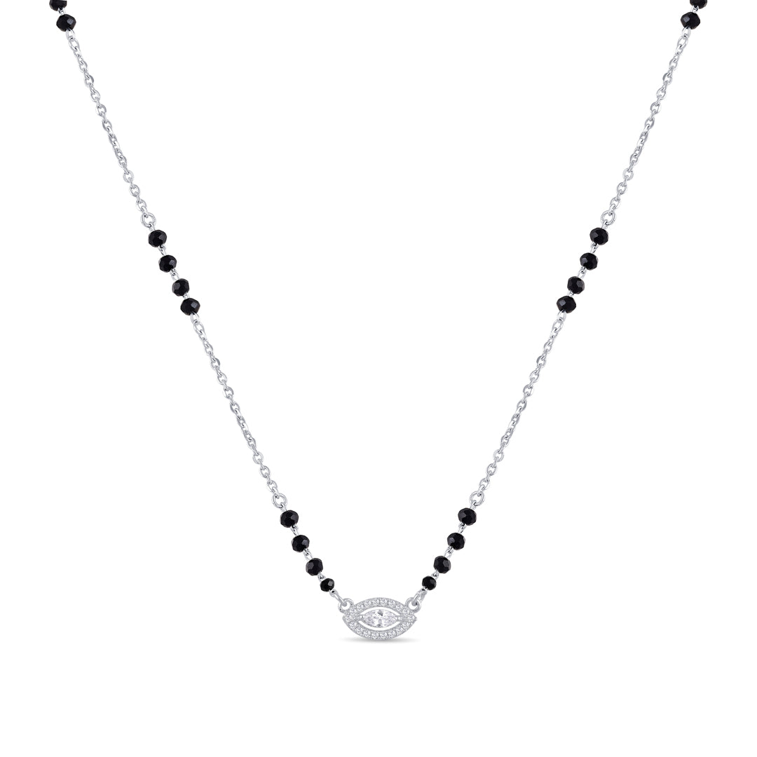 Eye of Protection Silver Mangalsutra