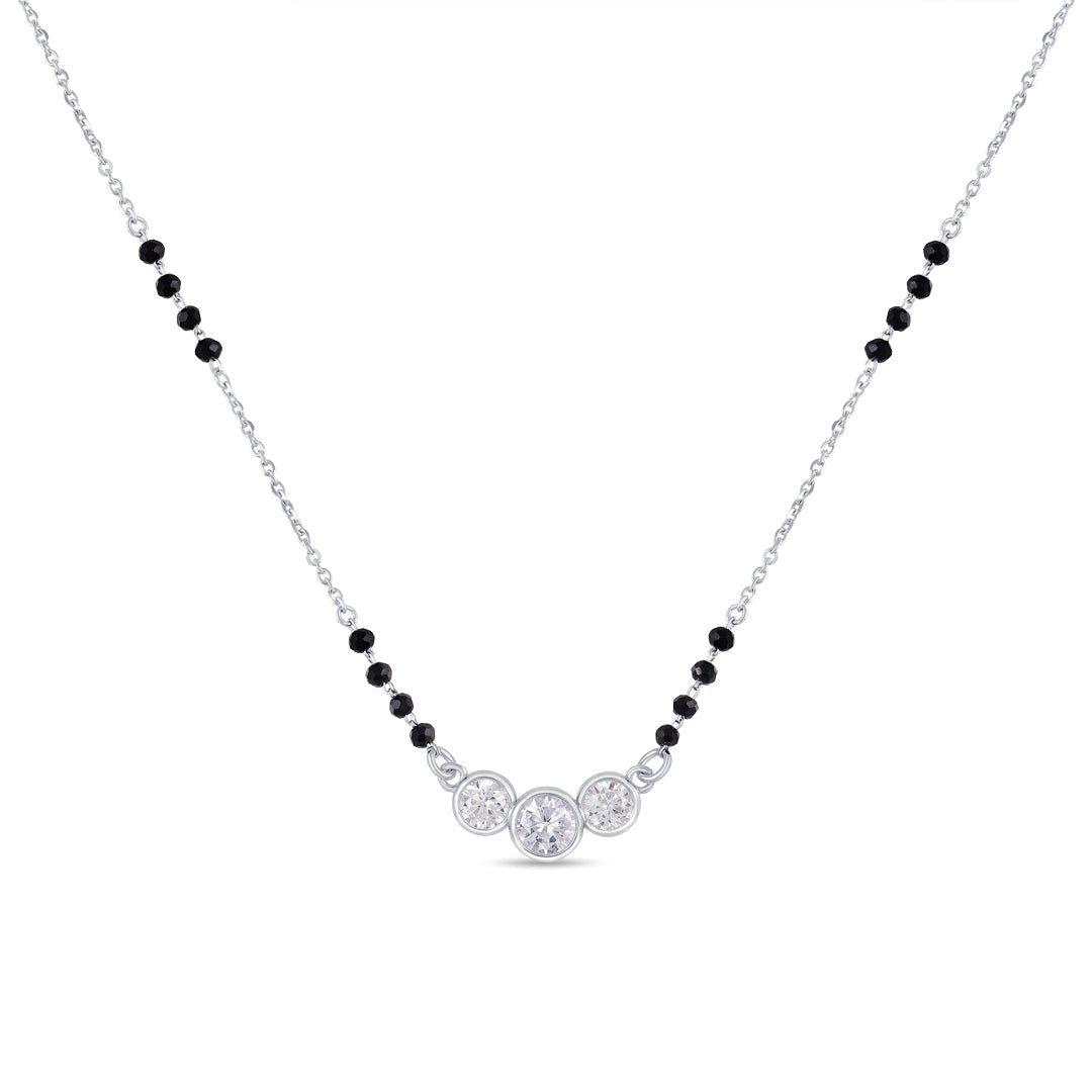 Cherished Bond Silver Mangalsutra