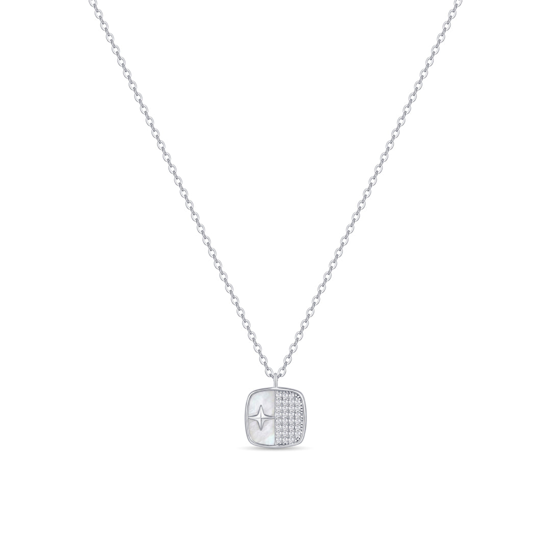 Moder Styling Modern Silver Necklace