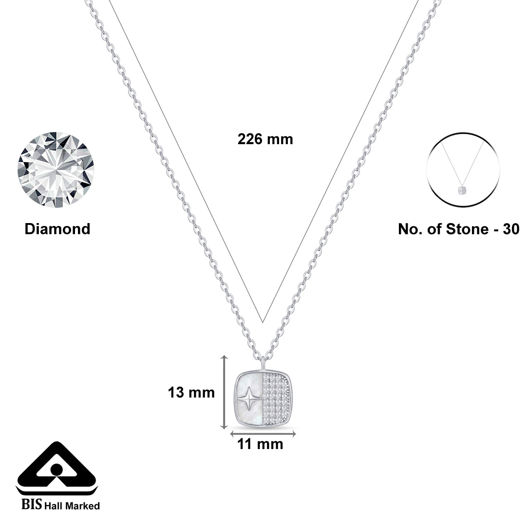 Moder Styling Modern Silver Necklace