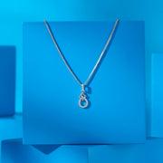 Effortless Grace Silver Pendant