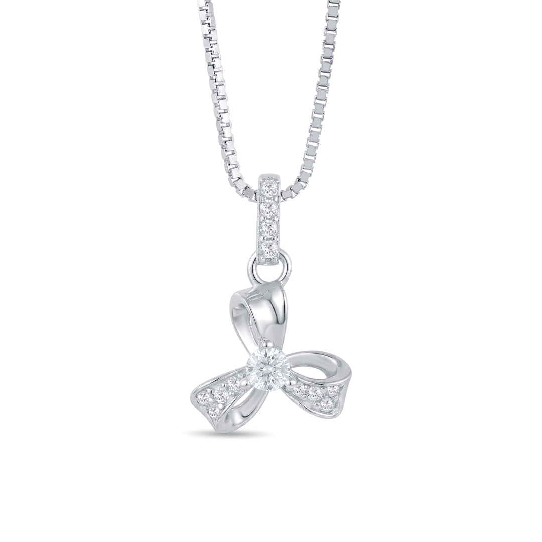 Tri Knot Silver Pendant