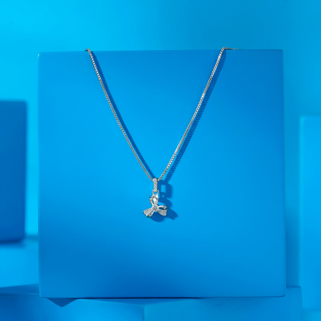 Tri Knot Silver Pendant