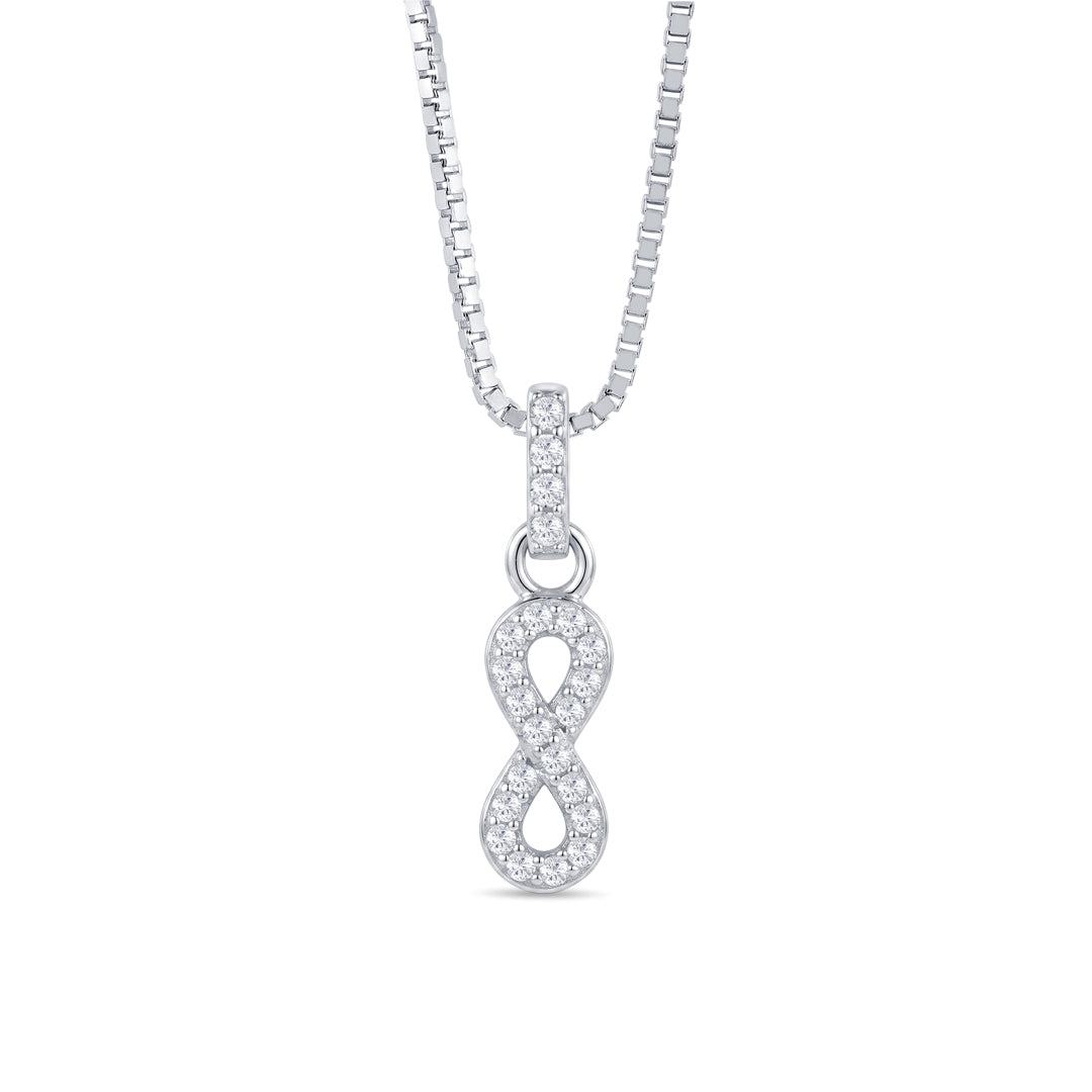 Infinite Luxe Silver Pendant