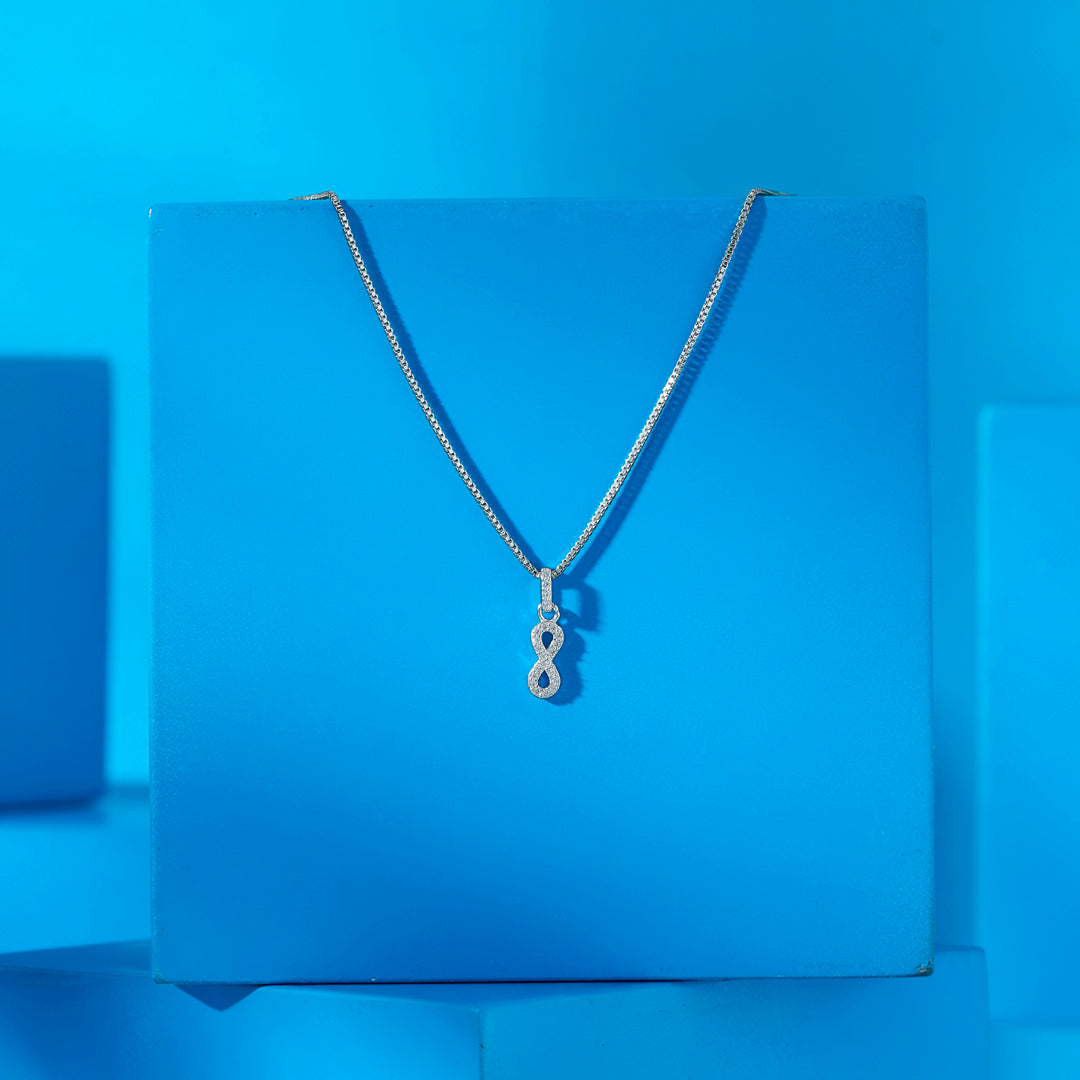 Infinite Luxe Silver Pendant