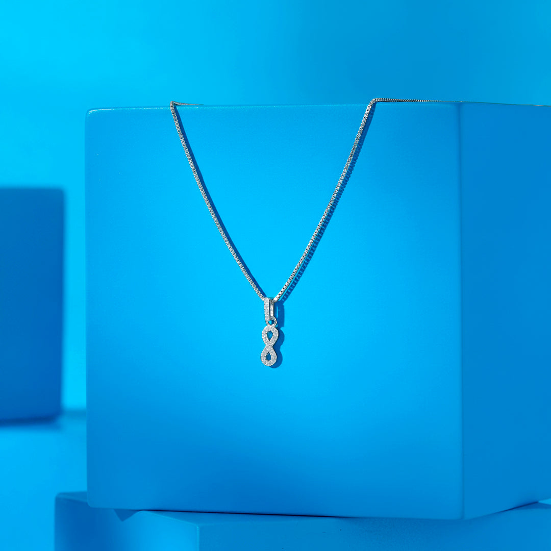 Infinite Luxe Silver Pendant