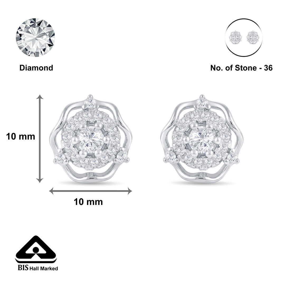 Lotus Spark Silver Pendant Set